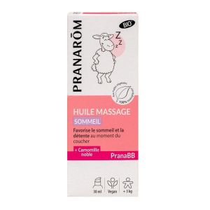 Pranarom - Pranabb Huile de massage sommeil - 30ml