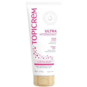 Topicrem - Lait ultra-hydratant nacré corps - 200ml