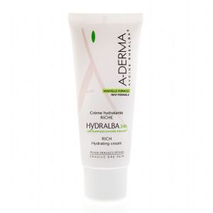 A-Derma - Hydralba 24h crème riche hydratante - 40 ml