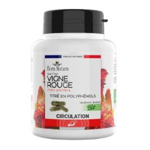 Flora Natura - Vigne Rouge Circulation - 120 gélules