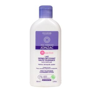 Jonzac REactive - Lait dermo-nettoyant haute tolérance Bio - 200ml