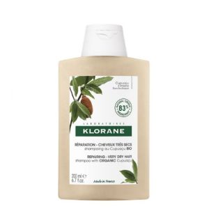 Klorane - Shampoing réparateur au Cupuaçu Bio - 200ml