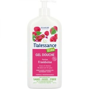 Natessance Kids - Gel douche parfum framboise - 500 ml