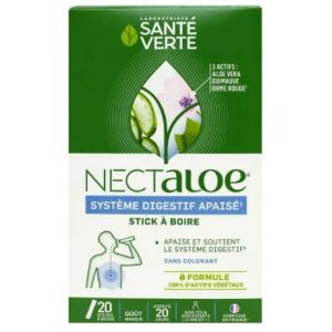 Nectaloe - Stick à boire - 20 sticks