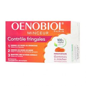 Oenobiol - Contrôle fringales - 50 gommes