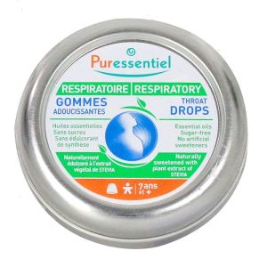 Puressentiel - Gommes Respiratoire Menthe & Eucalyptus - 45 g