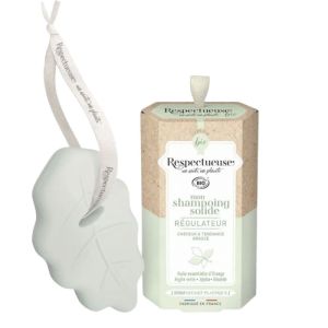 Respectueuse - Shampoing Solide Régulateur Bio - 75G