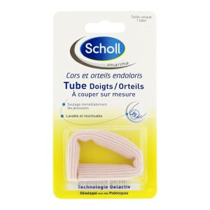 Scholl - Tube protecteur en gel doigts et orteils - 1 tube