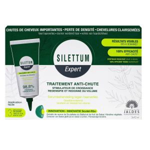 Silettum - Expert chute de cheveux importantes sérum traitement - 3 x 40 ml