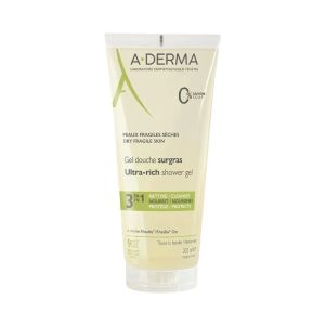 A-DERMA - Gel Douche Surgras 3en1 - 200 ml