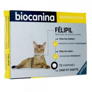Biocanina - Félipil chat et chatte - 12 comprimés