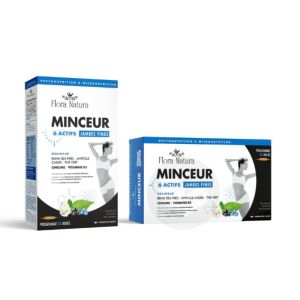 Flora Natura - Minceur Jambes Fines Draineur 6 Actifs - 20 Ampoules