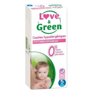 Love & Green - Couche Taille 5 - 40 couches