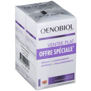 Oenobiol - Femme 45+ Ventre plat - 60 capsules lot de 2
