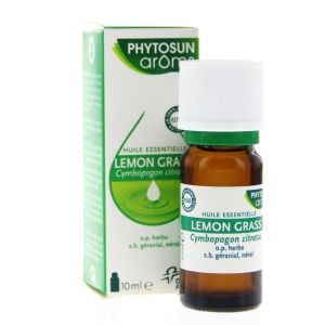 Phytosun Arôms - Huile essentielle de Lemon Grass - 10mL