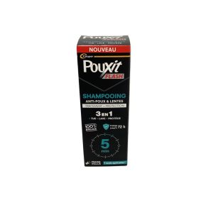 Pouxit Flash - Shampoing anti-poux & lentes 3 en 1 - 100ml
