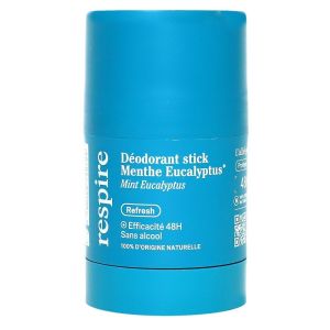 Respire - Déodorant stick menthe eucalyptus - 50g