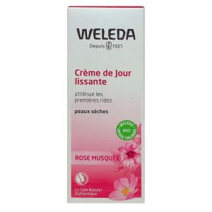 Weleda - Crème de jour lissante à la rose musquée - 30ml