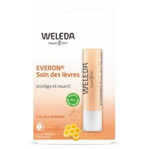 Weleda - Everon Soin Levres Cire d'abeille - Stick 4,8G