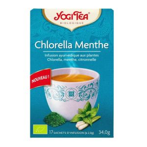 Yogi Tea - Chlorella Menthe infusion - 17 sachets - 34g