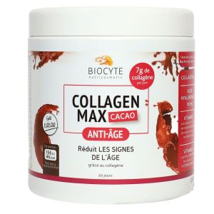 Biocyte - Collagen max anti-âge cacao - 260 g