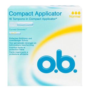 Compact Applicator - 16 tampons
