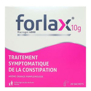 Ipsen - Forlax Traitement symptomatique de la constipation- 20 sachets