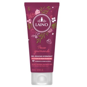 Laino - Pause Gourmande gel douche hydratant à la pulpe de fruits rouges bio - 200ml