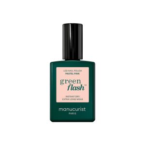 Manucurist - Green Flash Led Nail Polish Pastel Pink - 15mL