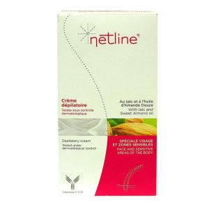 Netline - Crème dépilatoire visage et zones sensibles - 75ml