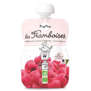 Popote - Les framboises - dès 6 mois - 120g