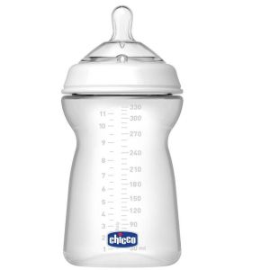 Chicco - Biberon NaturalFeeling 3 mois et plus débit variable - 330 ml