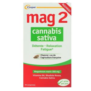 Cooper - Mag2 cannabis sativa - 30 comprimés