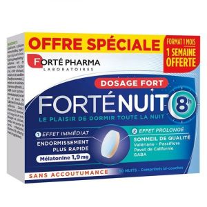 Forté Pharma - FortéNuit 8H - 30 comprimés