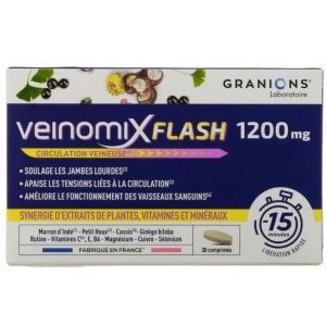 Granions - Veinomix Flash 1200mg - 30 comprimés