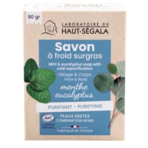 Haut Ségala - Savon Menthe Eucalyptus - 80G