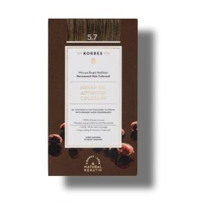 Korres - Coloration Haute Performance - 5.7 Châtain clair marron