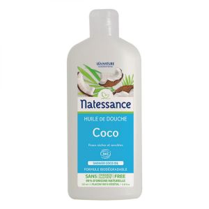 Natessance - Huile de douche coco bio - 250 ml