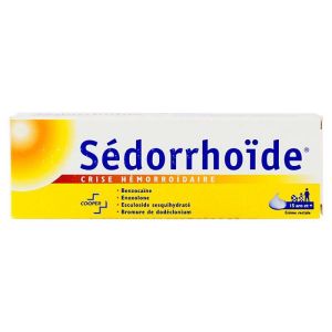 Sédorrhoïde crème locale - 30g
