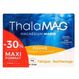 Thalamag - magnésium marin forme physique et mentale - 120 gélules