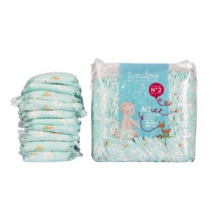 Tiniloo - Couches Taille 2 Lapin 3-6 kg - 28 couches