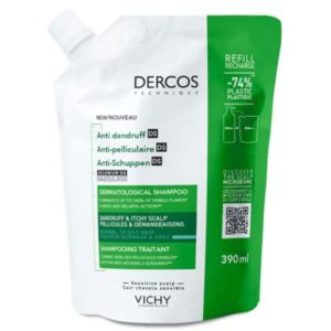 Vichy - Dercos Technique Recharge Shampoing traitant antipelliculaire - 390mL