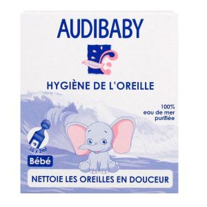 Audibaby - Hygiène de l'oreille - 10 x 2ml