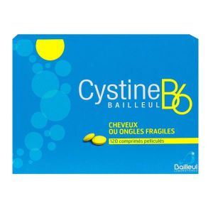 Bailleul - Cystine B6 cheveux ou ongles fragiles - 120 comprimés