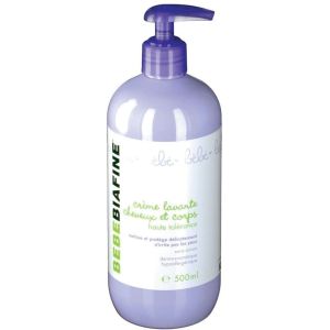 Bebebiafine - crème lavante cheveux et corps - 500ml