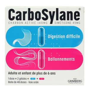 Carbosylane Ballonements gélules - 48 doses