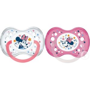 Dodie - Sucettes anatomiques 6-12 mois silicone Disney Baby - 2 sucettes