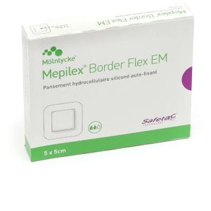 Mepilex - Border Flex EM pansements 5x5cm