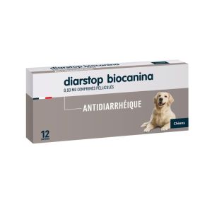 Biocanina - Diarstop Antidiarrhéique - 12 comprimés