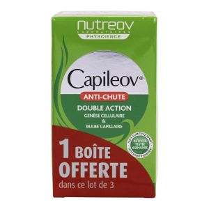 Capileov anti-chute double action - 3x30 gélules